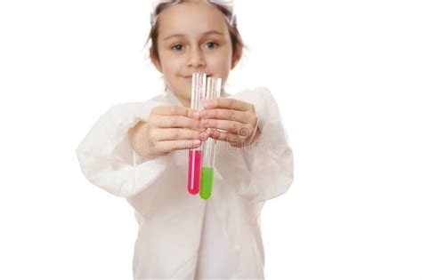 683 Child Holding Test Tube Stock Photos & High